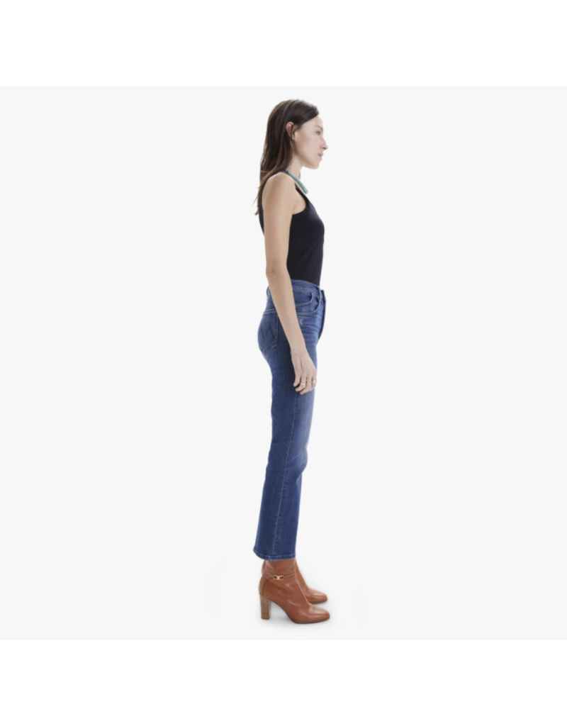 MOTHER DENIM THE STASH TRIPPER ANKLE IN GETALONGS GAL