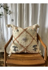 24X24 MOROCCAN SHAG PILLOW