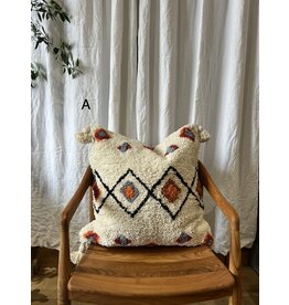 24X24 MOROCCAN SHAG PILLOW