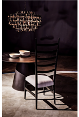 Noir Ladder Chair, Hand Rubbed Black