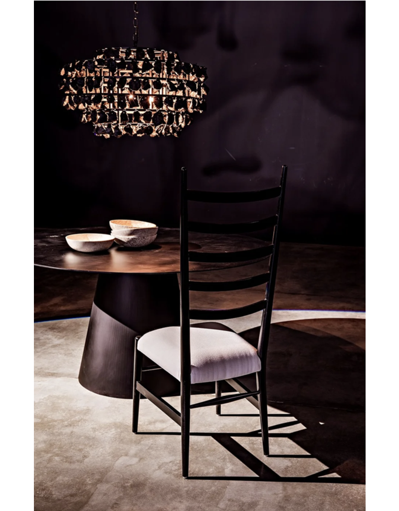 Noir Ladder Chair, Hand Rubbed Black