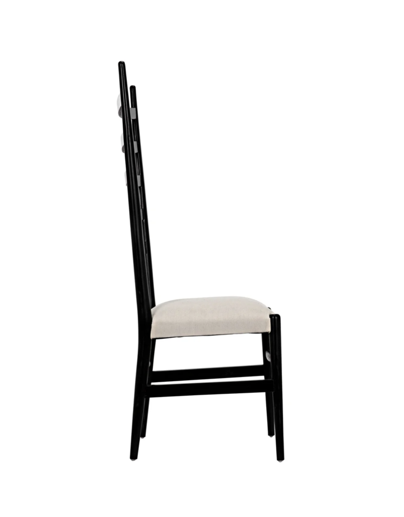 Noir Ladder Chair, Hand Rubbed Black
