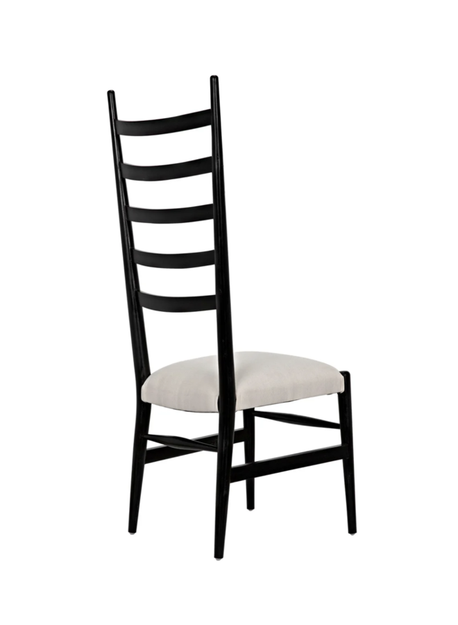 Ladder Chair, Hand Rubbed Black