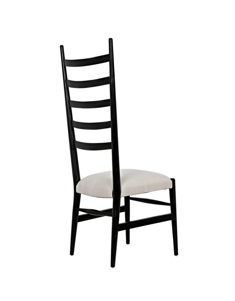 Noir Ladder Chair, Hand Rubbed Black