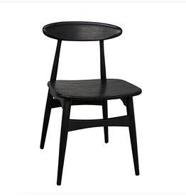 Noir Surf Chair, Charcoal Black