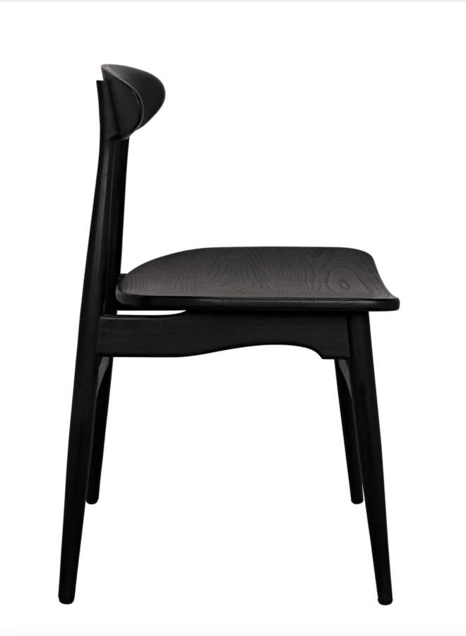 Surf Chair, Charcoal Black