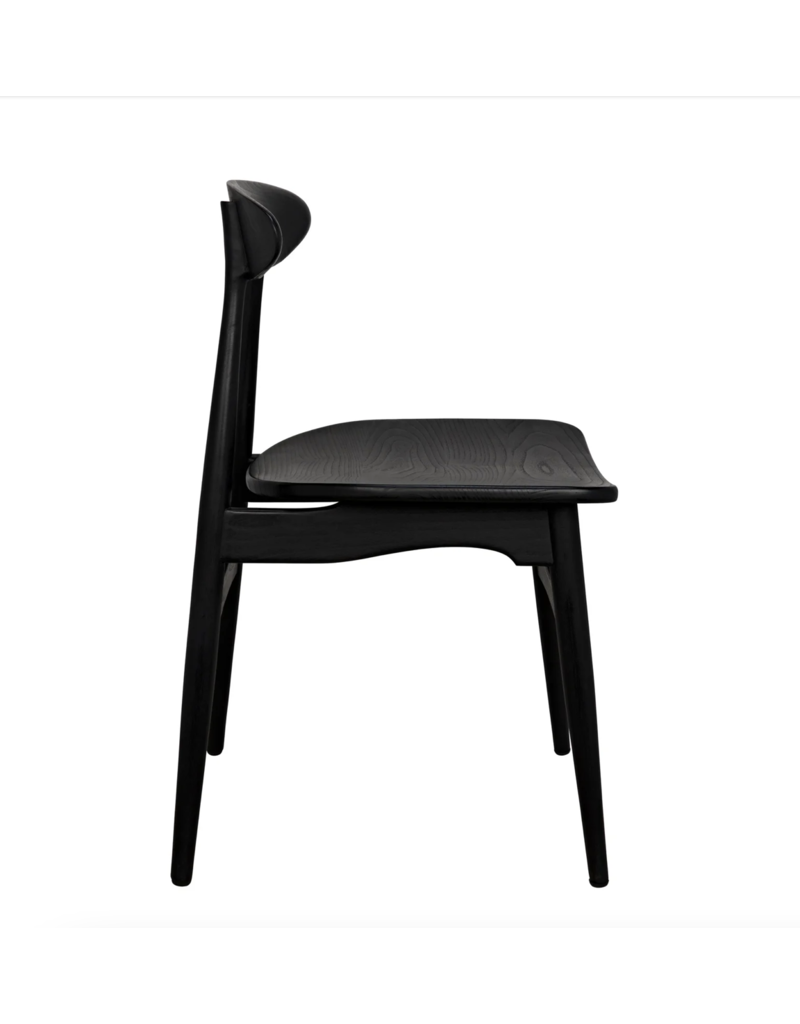 Noir Surf Chair, Charcoal Black