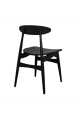 Noir Surf Chair, Charcoal Black