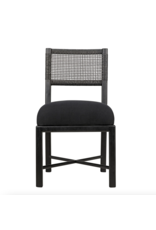 Noir Lobos Chair, Charcoal Black