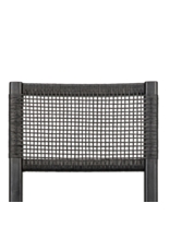 Noir Lobos Chair, Charcoal Black