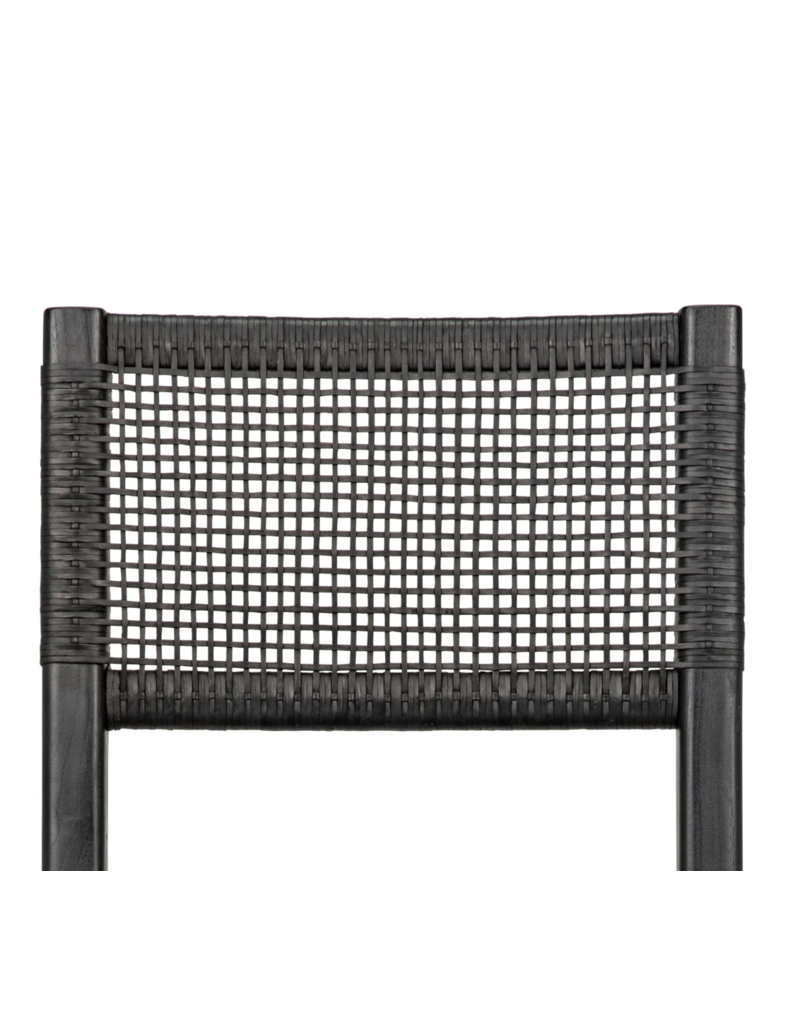 Noir Lobos Chair, Charcoal Black
