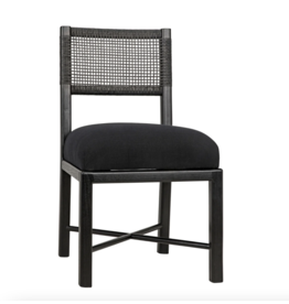 Noir Lobos Chair, Charcoal Black