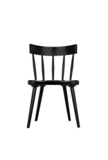 Noir Esme Chair, Hand Rubbed Black