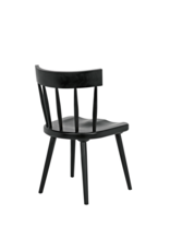Noir Esme Chair, Hand Rubbed Black