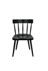 Noir Esme Chair, Hand Rubbed Black