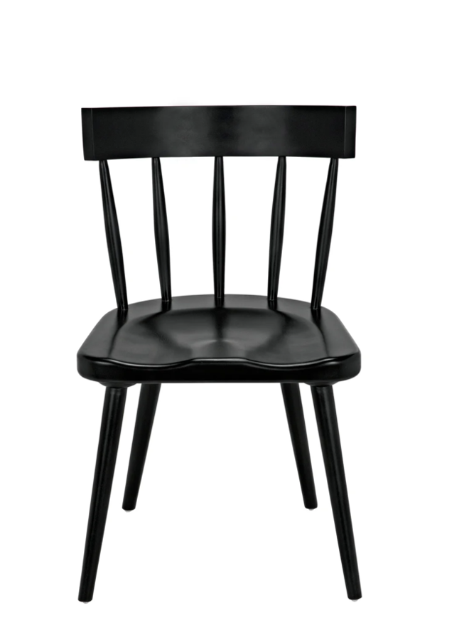 Esme Chair, Hand Rubbed Black