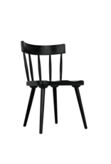 Noir Esme Chair, Hand Rubbed Black