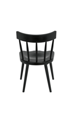 Noir Esme Chair, Hand Rubbed Black