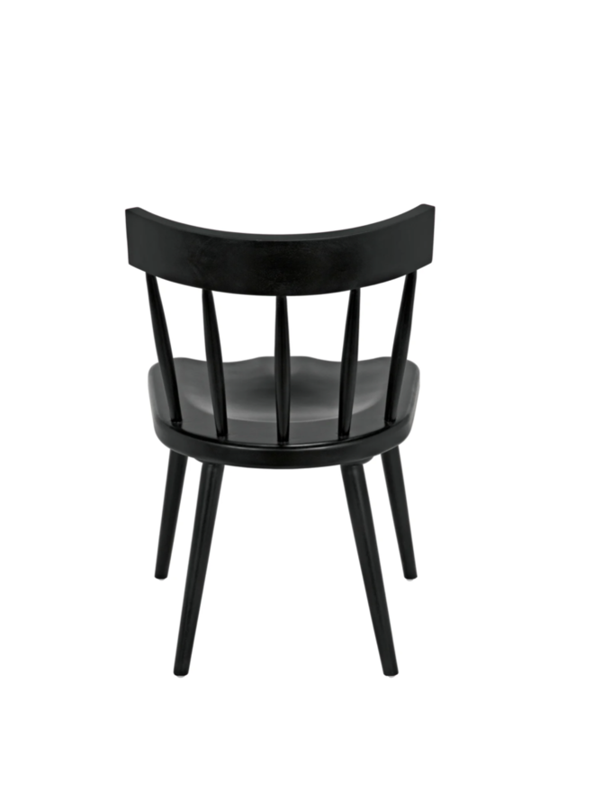 Esme Chair, Hand Rubbed Black