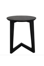 Noir Cantilever Table, Charcoal Black