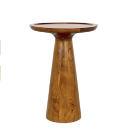 Noir Sean Side Table, Bali Teak