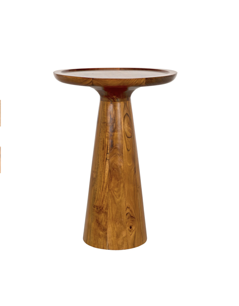 Noir Sean Side Table, Bali Teak