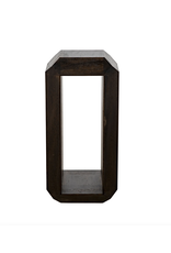 Noir Theodora Side Table, Ebony Walnut