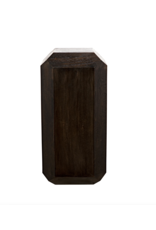 Noir Theodora Side Table, Ebony Walnut