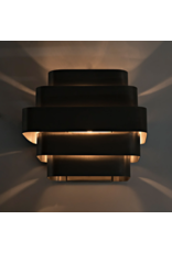 Noir Baas Sconce, Antique Silver Finish