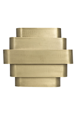 Noir Baas Sconce, Metal with Brass Finish