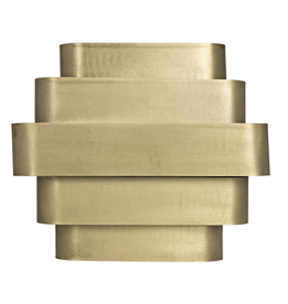 Noir Baas Sconce, Metal with Brass Finish