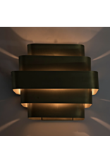 Noir Baas Sconce, Metal with Brass Finish