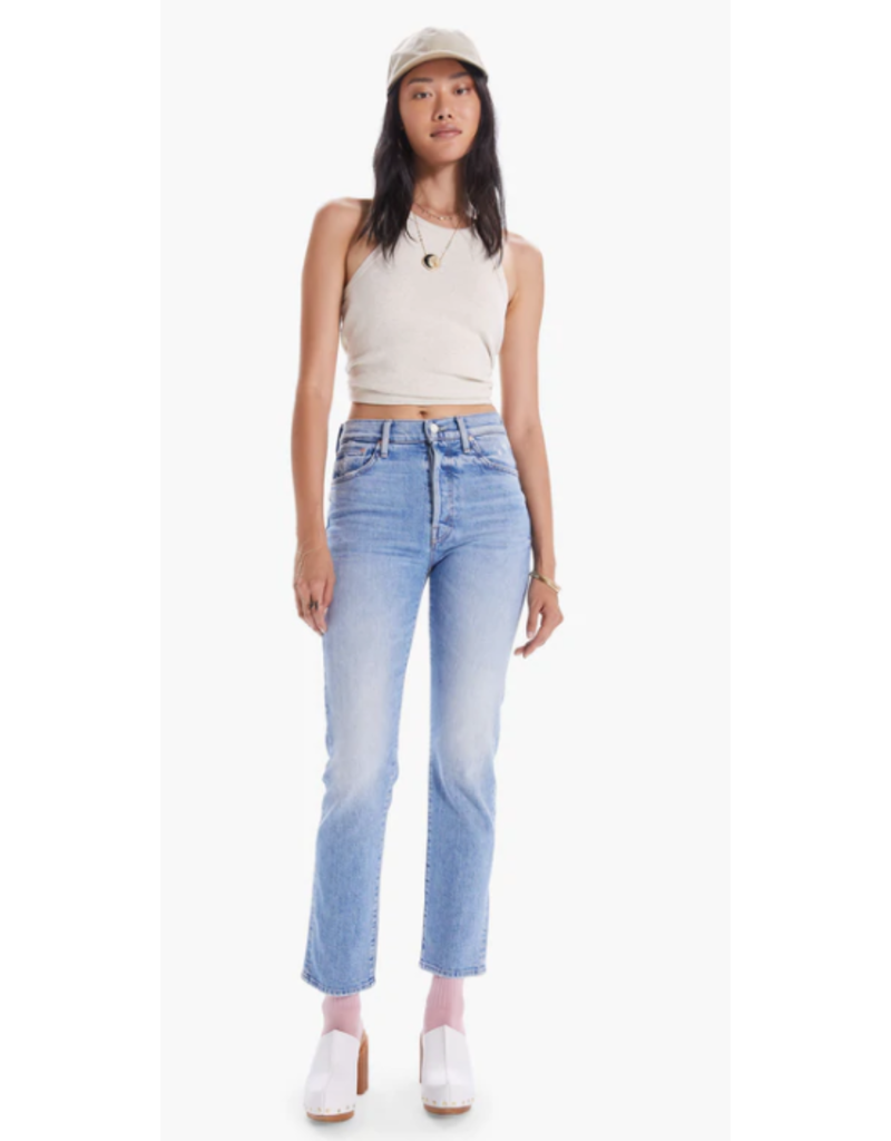 MOTHER DENIM HIGH WAISTED HIKER HOVER