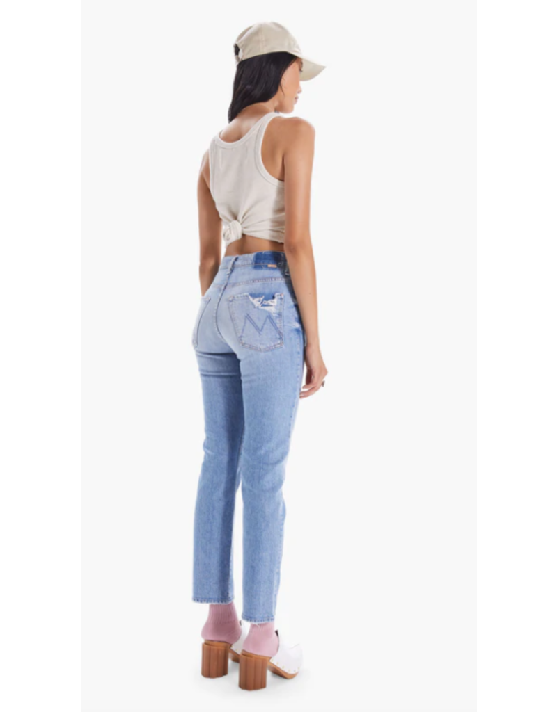 MOTHER DENIM HIGH WAISTED HIKER HOVER