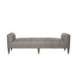 CISCO HOME Field Bench 72"  - John Derian- Mariko Indigo Fabric