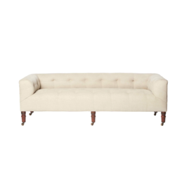 CISCO HOME Field Bench 72" with Back - John Derian |GRADE E FABRIC|