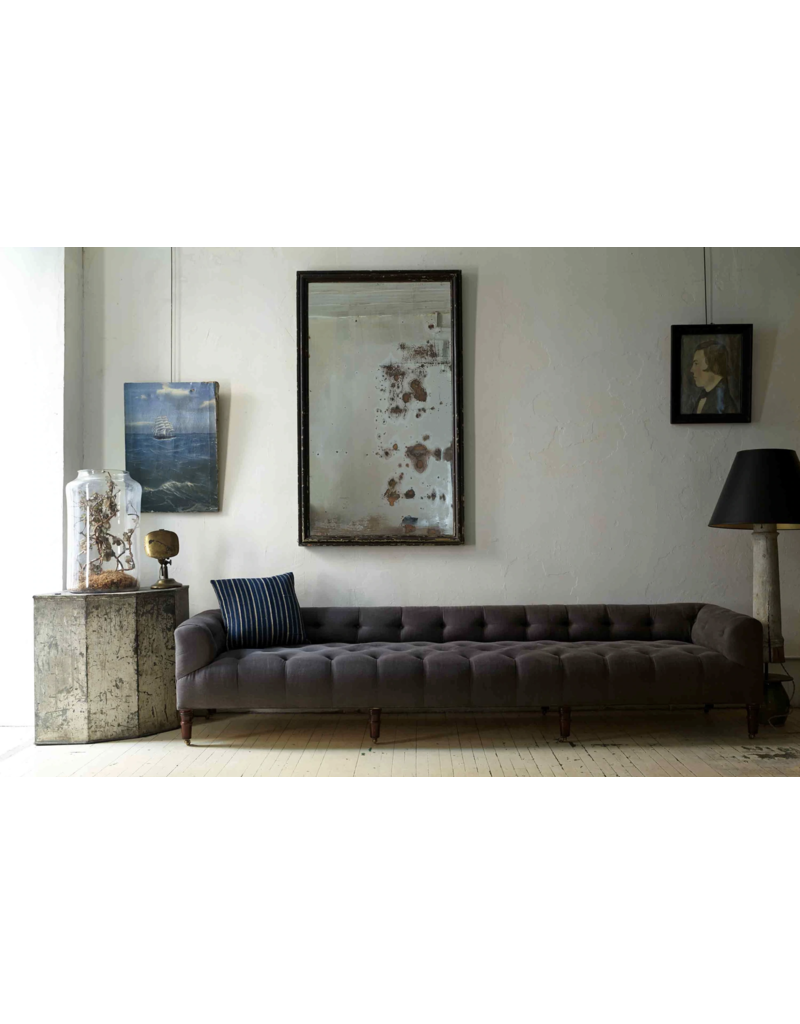 CISCO HOME Field Bench 108" with Back - John Derian