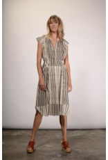 V.DE. VINSTER SHIVA STRIPES DRESS NO SLEEVES
