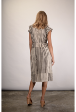 V.DE. VINSTER SHIVA STRIPES DRESS NO SLEEVES