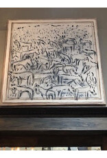 KADER BOLY ORIGINAL ARTWORK, 3' X 3'