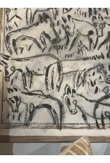KADER BOLY ORIGINAL ARTWORK, 3' X 3'