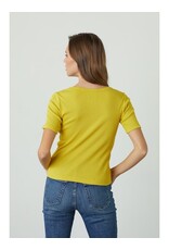 VELVET BY GRAHAM & SPENCER PIXIE TEE IN JOLT