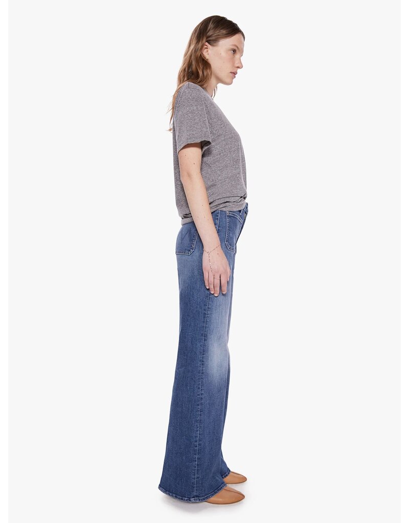 MOTHER DENIM PATCH POCKET ROLLER SKIMP