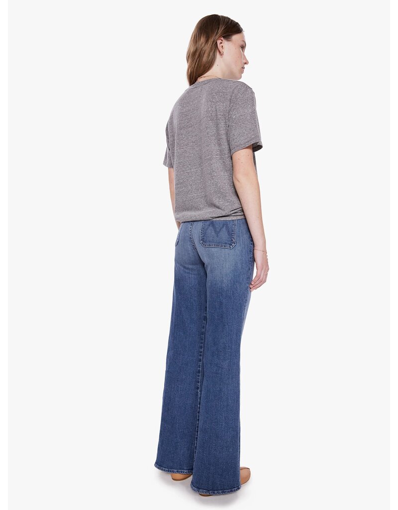 MOTHER DENIM PATCH POCKET ROLLER SKIMP