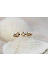 5 OCTOBRE JAKI RING- 14K GOLD/DIAMONDS