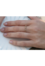 5 OCTOBRE JAKI RING- 14K GOLD/DIAMONDS