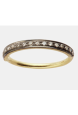 5 OCTOBRE WILD RING - OXIDIZED SILVER