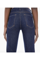 MOTHER DENIM THE INSIDER CROP STEP FRAY IN CLEAN UP YOUR ACT
