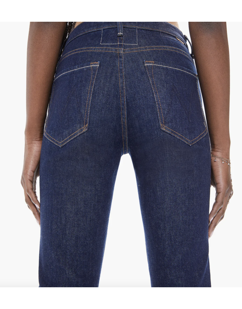 MOTHER DENIM THE INSIDER CROP STEP FRAY IN CLEAN UP YOUR ACT