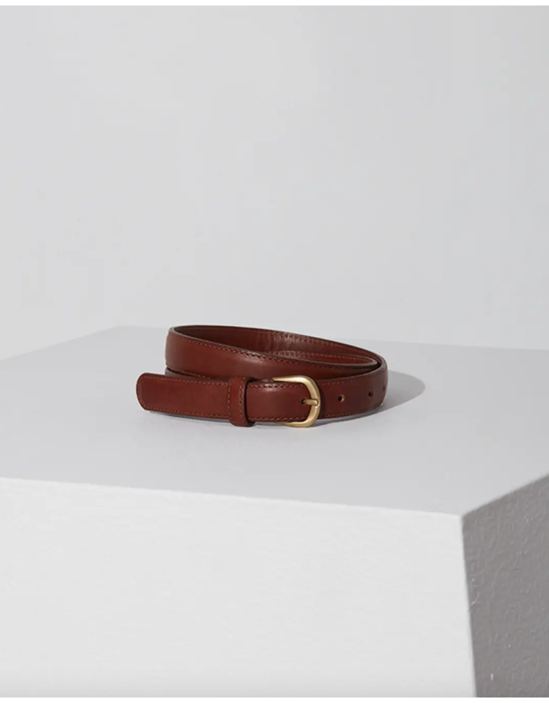 JANESSA LEONÉ BELT 07 IN COGNAC